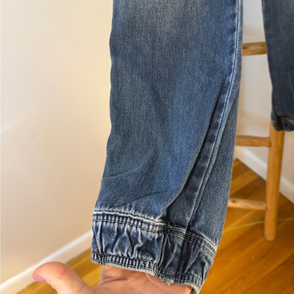 Abercrombie & Fitch Denim Jean Joggers Medium Vintage Y2K - Picture 5 of 8